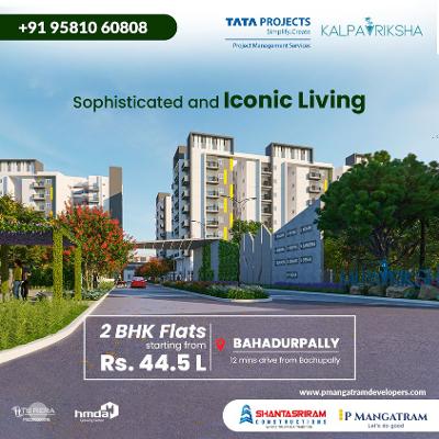 gated community flats for sale in bahadurpally  | PMangatram Developers